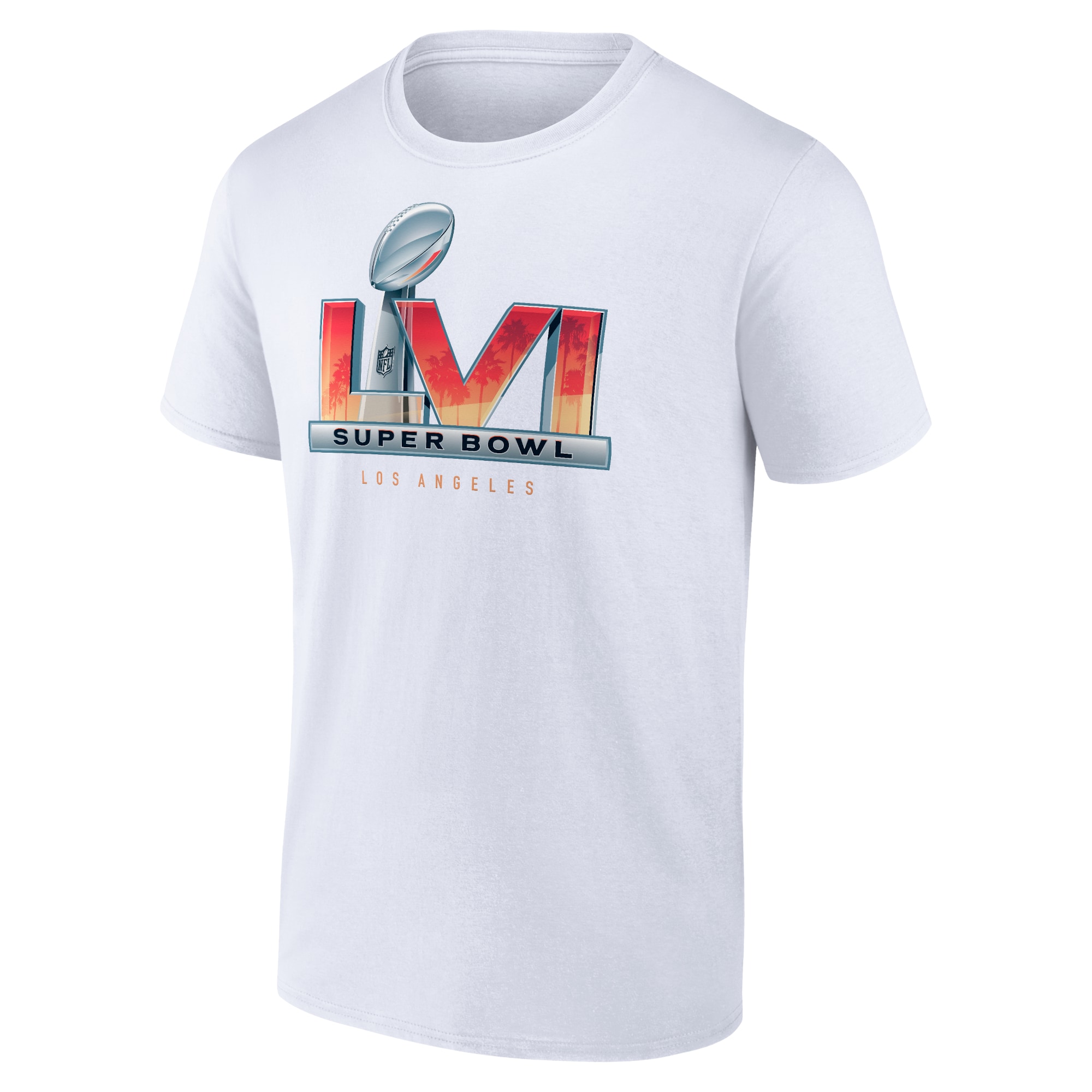 Buy Branded Super Bowl LVI High Logo T-Shirt - White F4718801 Online